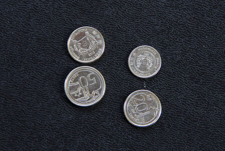 Singapore money Coinのeditorial素材