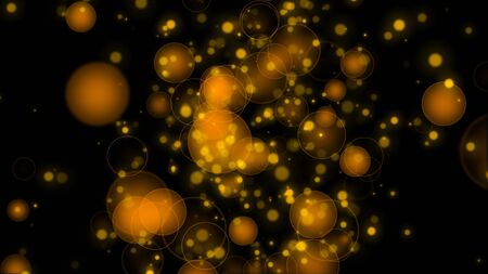 abstract brigh bokeh for backgroundの写真素材