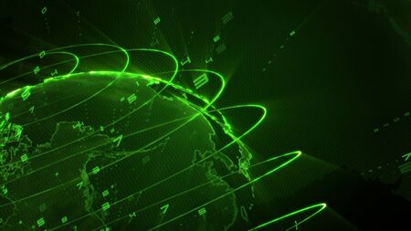 abstract technology,futuristic backgroundの写真素材