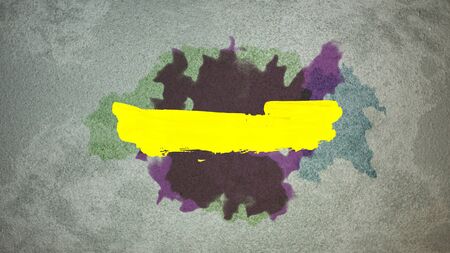 ink drop on grunge texture backgroundの写真素材