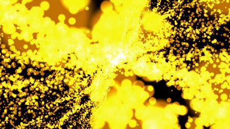 abstract bokeh light for backgroundの写真素材