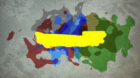 ink drop on grunge texture backgroundの写真素材