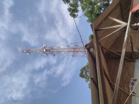 Rural telecommunication network signal transmitter