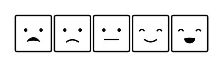 Emoticons mood scale