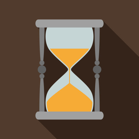 Hourglass flat icon