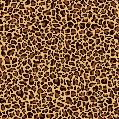 Seamless pattern of leopard skin, textile designのイラスト素材
