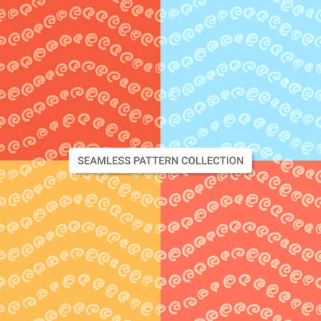 Seamless pattern with star shapes, vector illustrationのイラスト素材