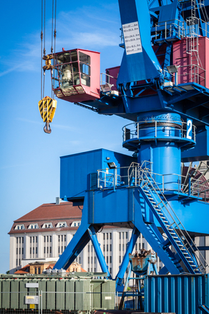 Port craneの写真素材