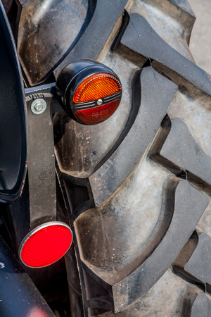Tractor tireの写真素材