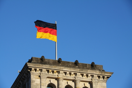 German flagの写真素材