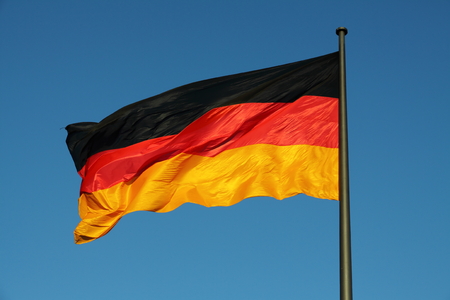German flagの写真素材