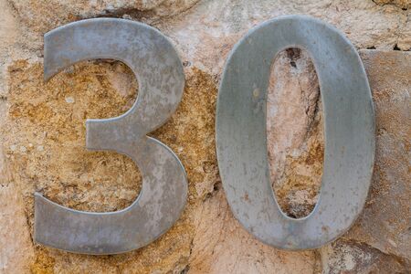 House number 30の写真素材