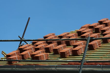 Roofingの写真素材