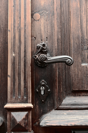 Old doorの写真素材