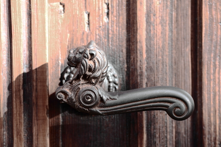 Old doorの写真素材