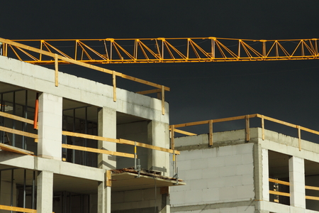 Construction siteの写真素材