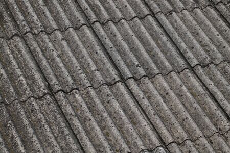 Asbestos roofの写真素材