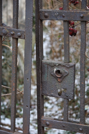 Rusty doorの写真素材