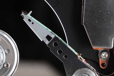 HDD insideの写真素材