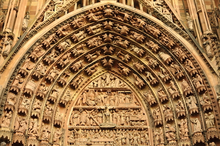 Strasbourg Cathedralの写真素材