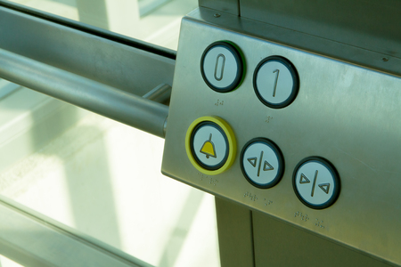 Lift buttonsの写真素材