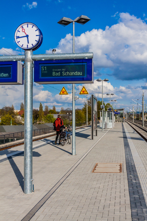 Station Dresden Trachauのeditorial素材