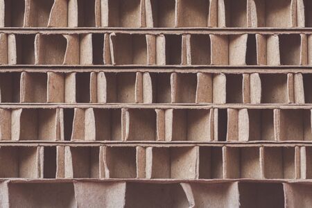 Different sheets of carton as textureの写真素材