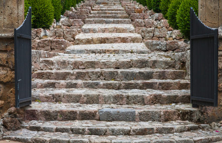 The Garden of the Jardines de Alfabia in Majorca