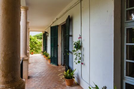 The Garden of the Jardines de Alfabiaの写真素材
