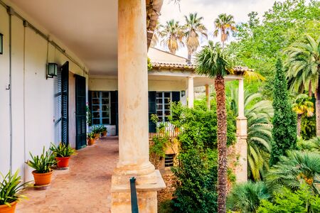 The Garden of the Jardines de Alfabiaの写真素材
