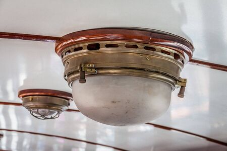 Inside the old train in Palma, Majorcaの写真素材