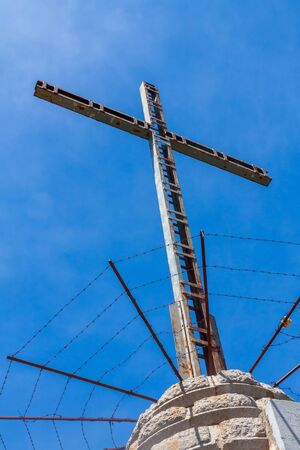 The cross as a symbol for Jesus Christの写真素材