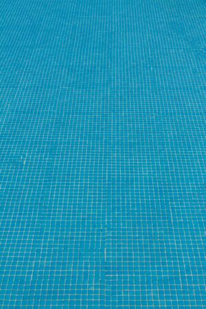 Lake through the water of the swimming poolの写真素材