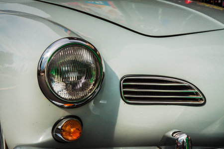 Front of the Volkswagen Karmann Ghia