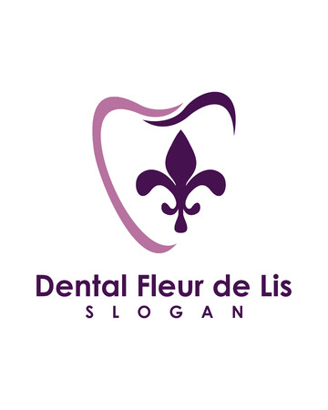 Fluer de lies Dentalのイラスト素材