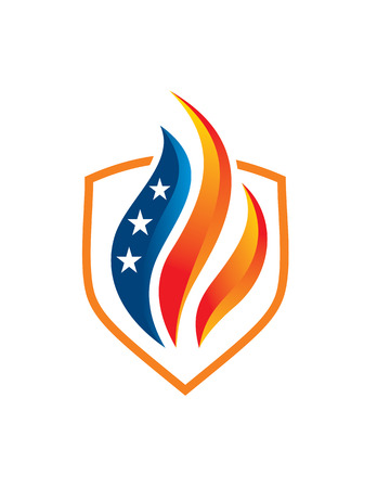 American Gas iconのイラスト素材