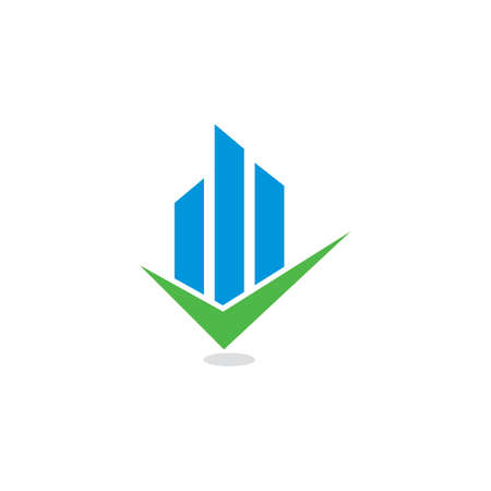 Abstract Growth Vector , Finance Logoのイラスト素材