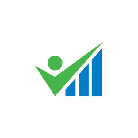 Accounting Vector , Finance Logo Vectorのイラスト素材