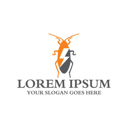 pest control logo , pesticide logoのイラスト素材