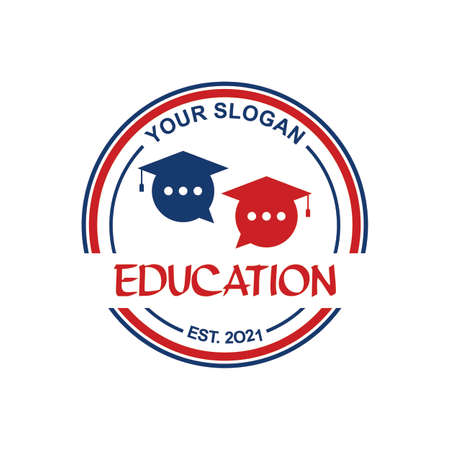 education logo , university logo vectorのイラスト素材