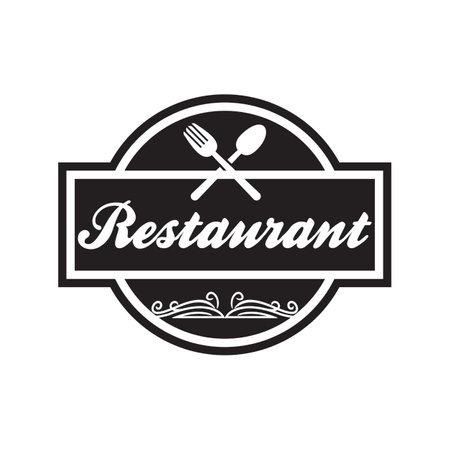 Restaurant Vector , Food Logo Vectorのイラスト素材