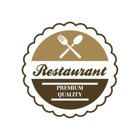 Restaurant Vector , Food Logo Vectorのイラスト素材