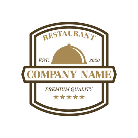 Restaurant Vector , Food Logo Vectorのイラスト素材