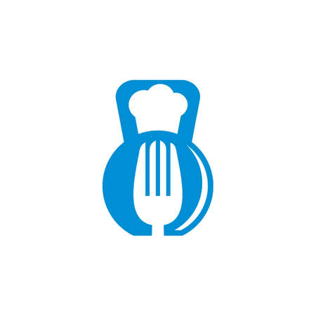 Abstract Fitness Vector , Food Logoのイラスト素材