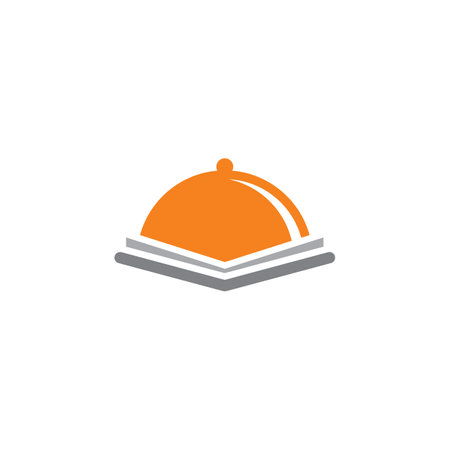 Cooking Book Vector , Food Logoのイラスト素材