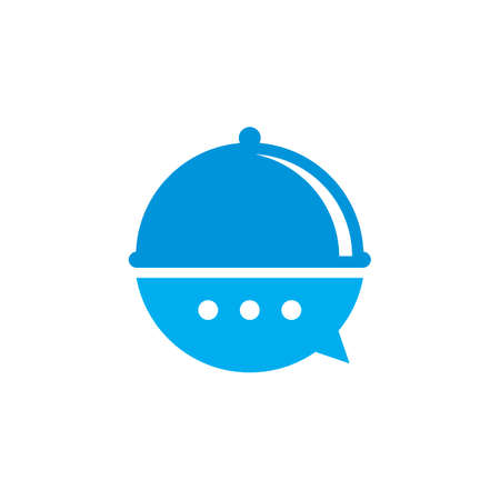 Food Talk Vector , Restaurant Logoのイラスト素材