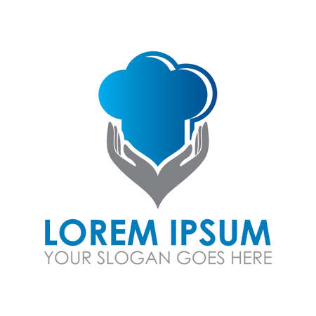 chef care vector , restaurant logoのイラスト素材