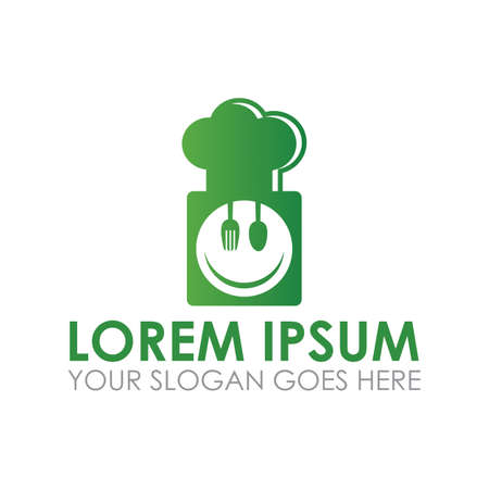 restaurant vector , food logo vectorのイラスト素材