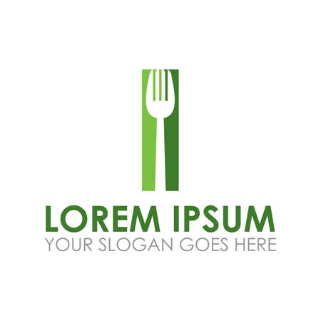 restaurant vector , food logo vectorのイラスト素材