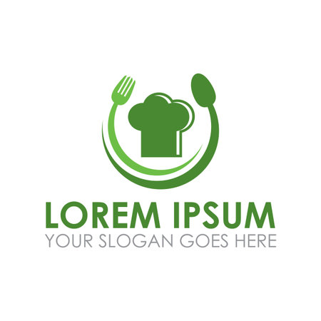 restaurant vector , food logo vectorのイラスト素材
